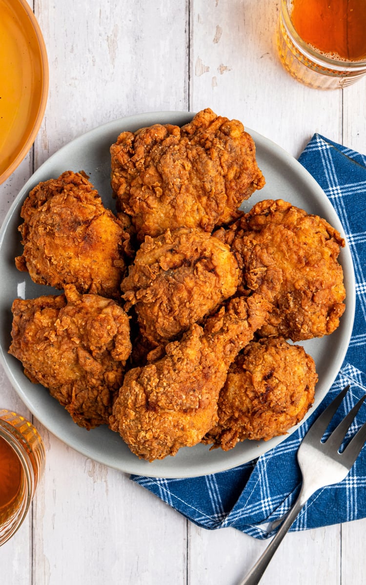 Classic Fried Chicken with Buttermilk Brine and Craggy Crust