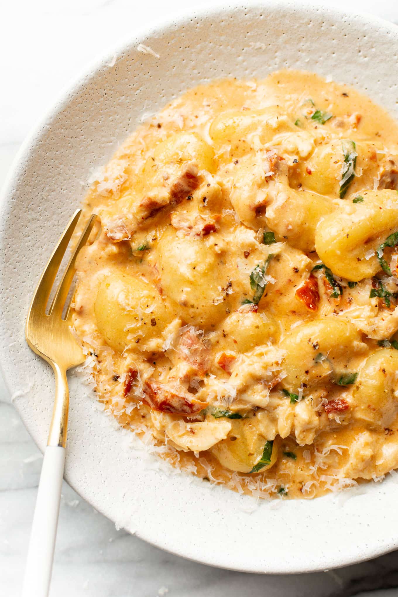 Marry Me Chicken Gnocchi With Creamy Sun-Dried Tomato Sauce