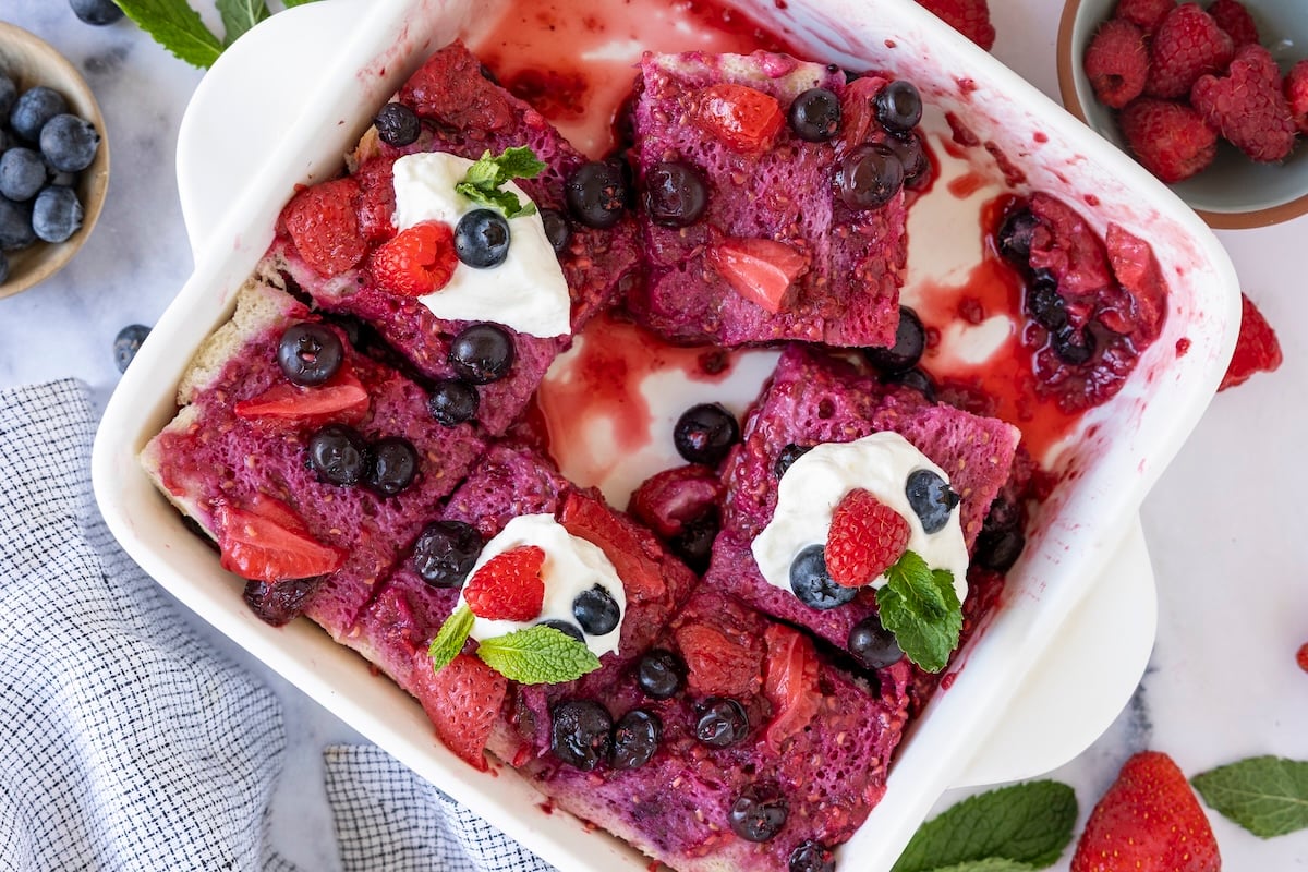 Summer Pudding: A No-Bake British Berry Dessert